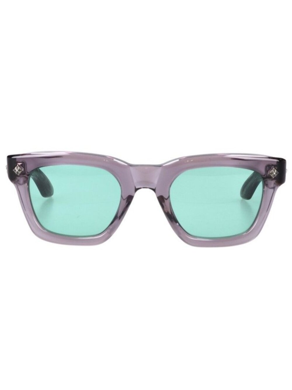 Chrome Hearts Donnysoffergisms Dagger Temple Square Frame Sunglasses 48 Eyewear